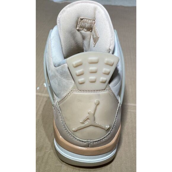 Nike Air Jordan 4 Retro Shimmer W Size 10.5 W /9M DJ0675-200 OG Tan Bred Brown - Picture 4 of 16